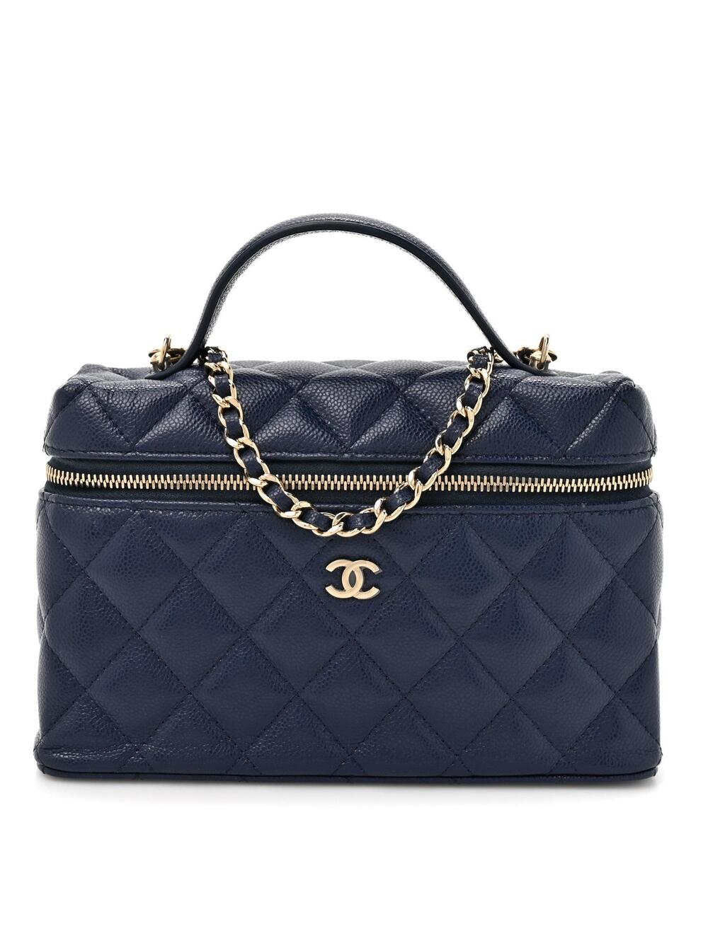 Chanel Caviar Quilted Top Handle Slim #368237C52B